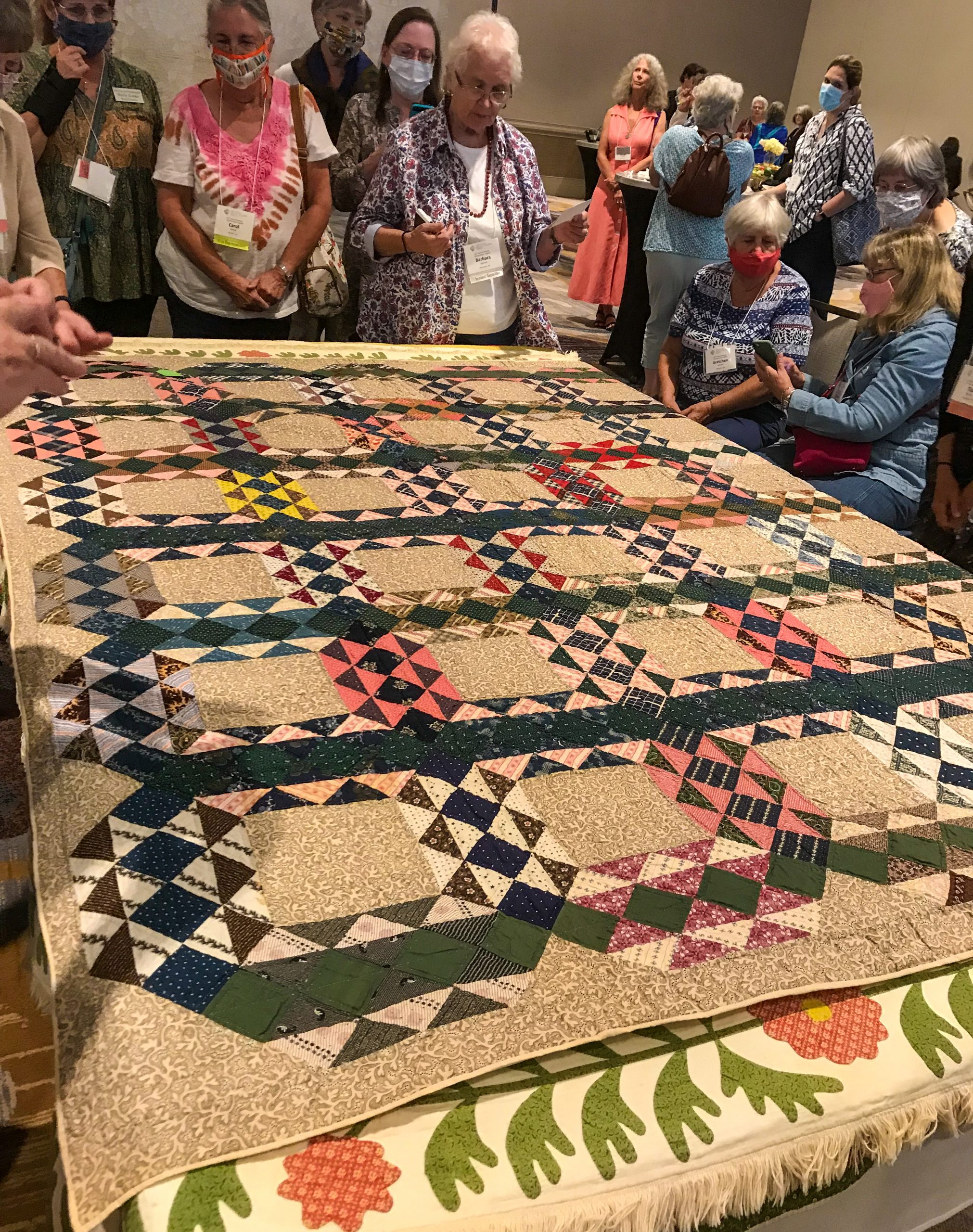 AQSG VA bed turn Antique Quilt