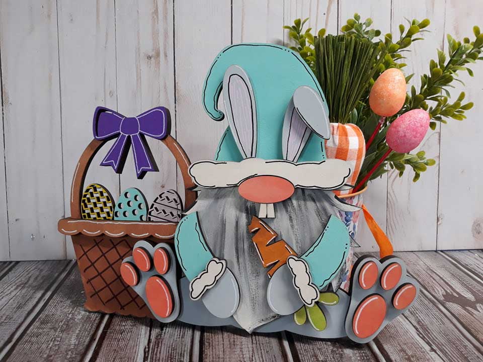 Greenwood-handmade easter planter