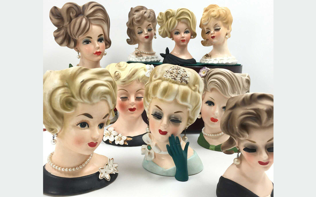 A Head Above The Rest, Lady head vases brought touch of class to one’s home