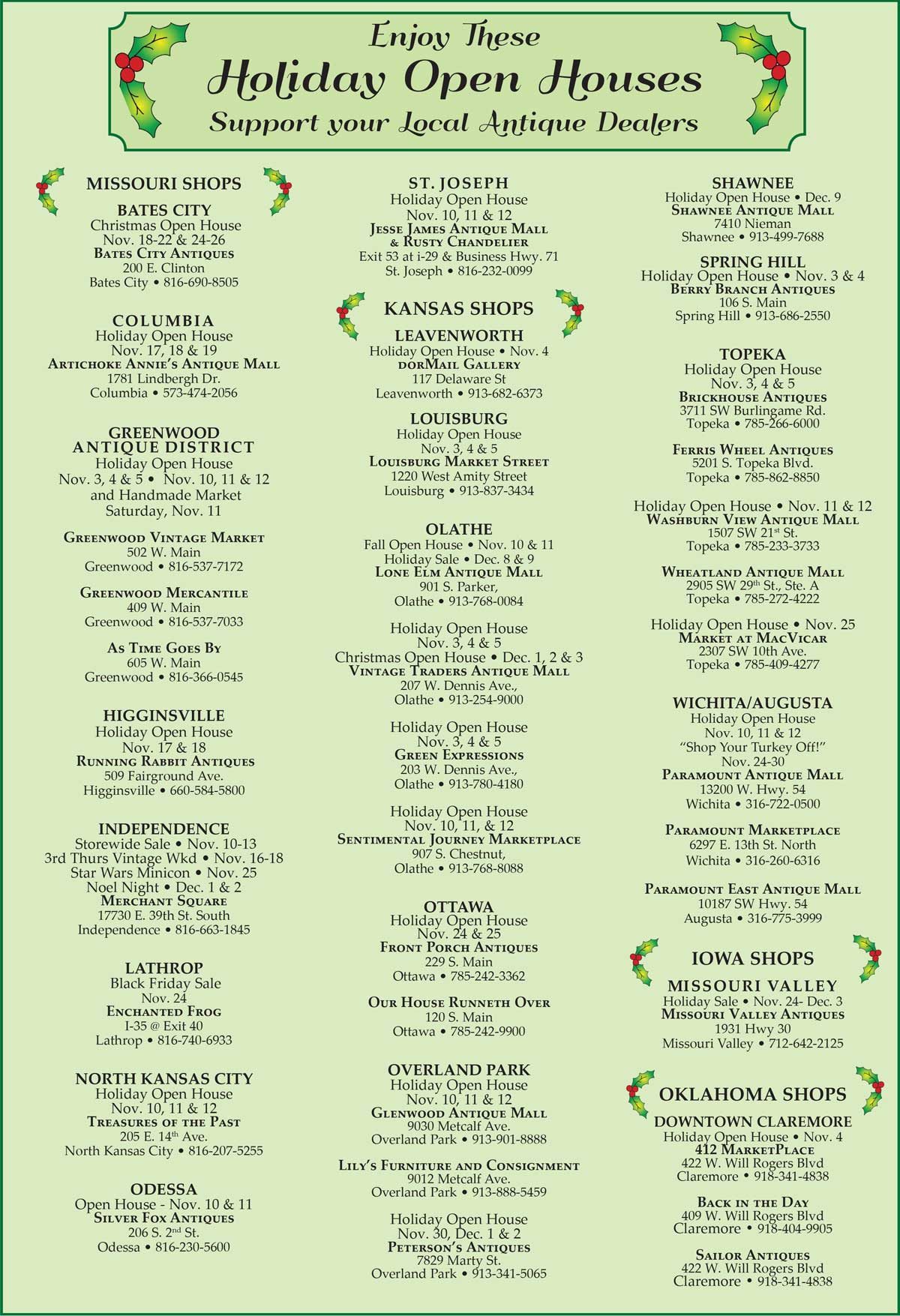Holiday Open House