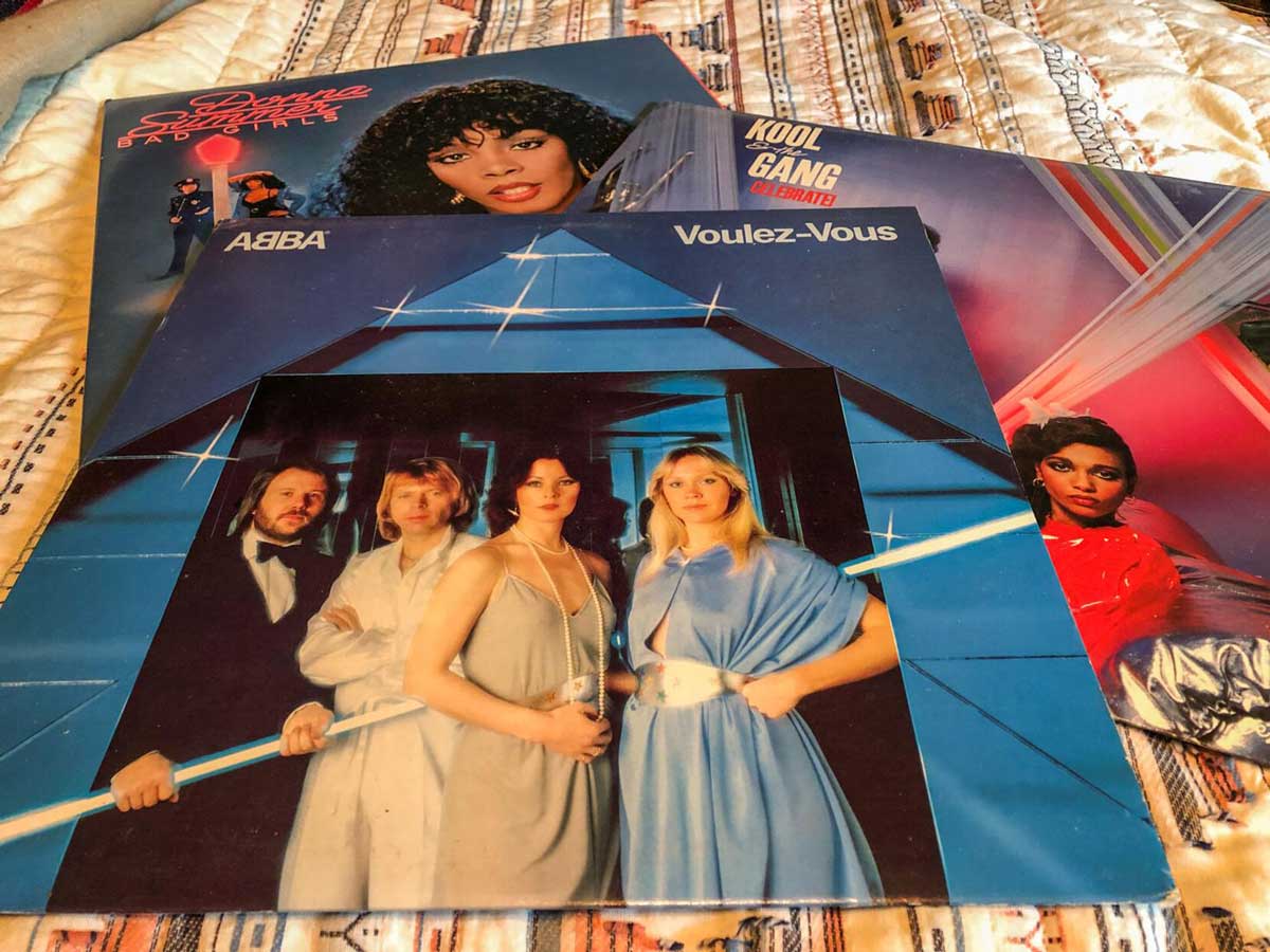 Vintage disco albums