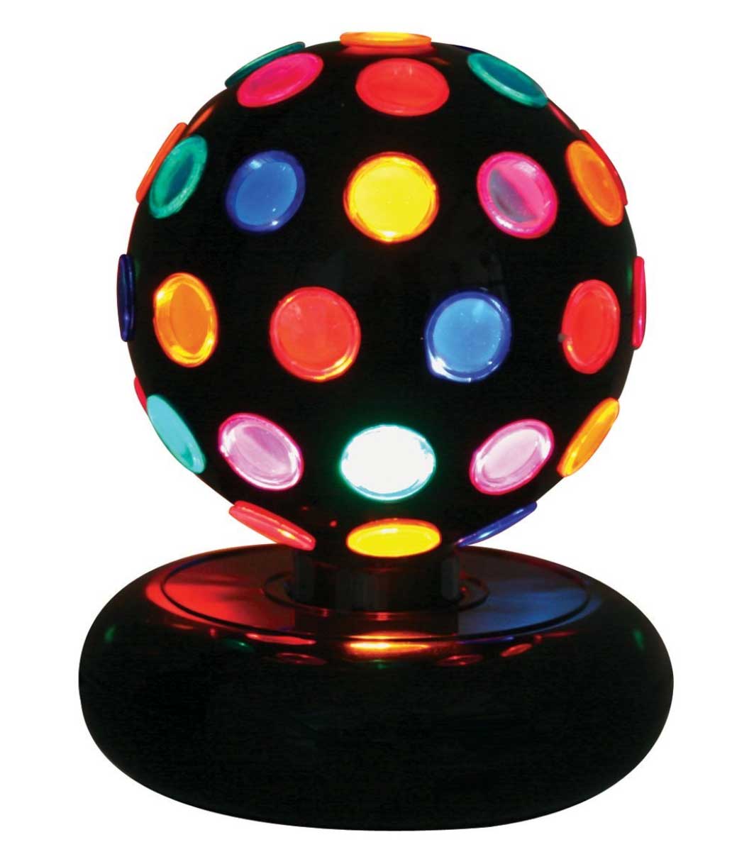 Rotating disco ball