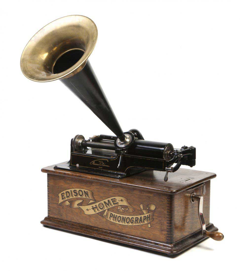 Thomas Edison’s phonograph