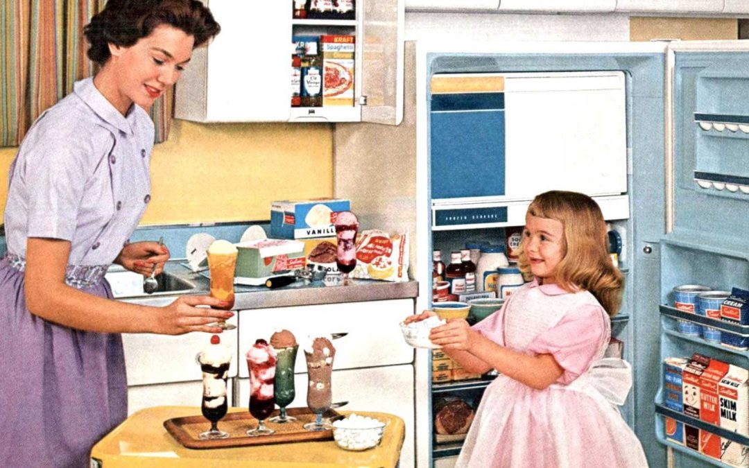 The Heart of the Home Kitchen appliances reveal food prep, storage trends throughout the years