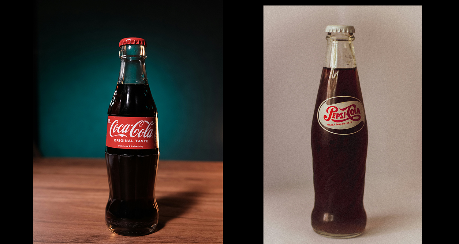 coke and pepsi